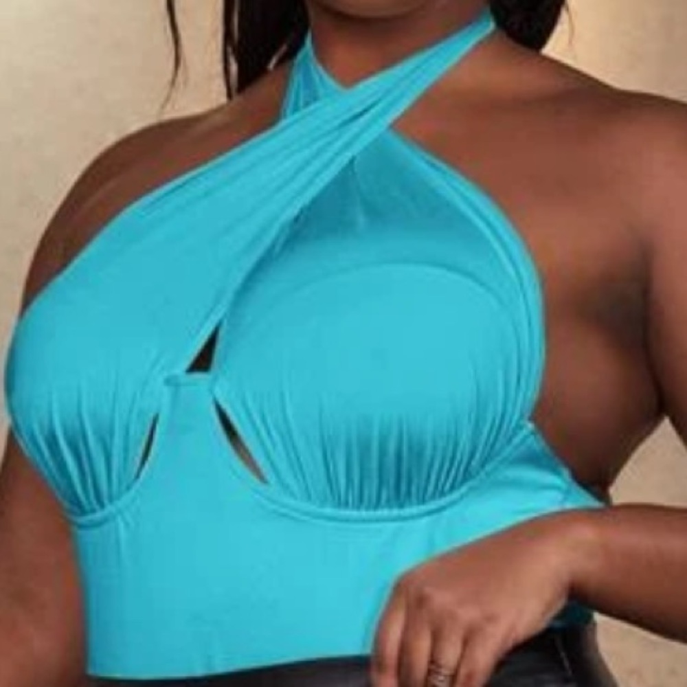 Halter one piece